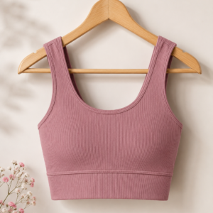 ribbed comfort sports bralette