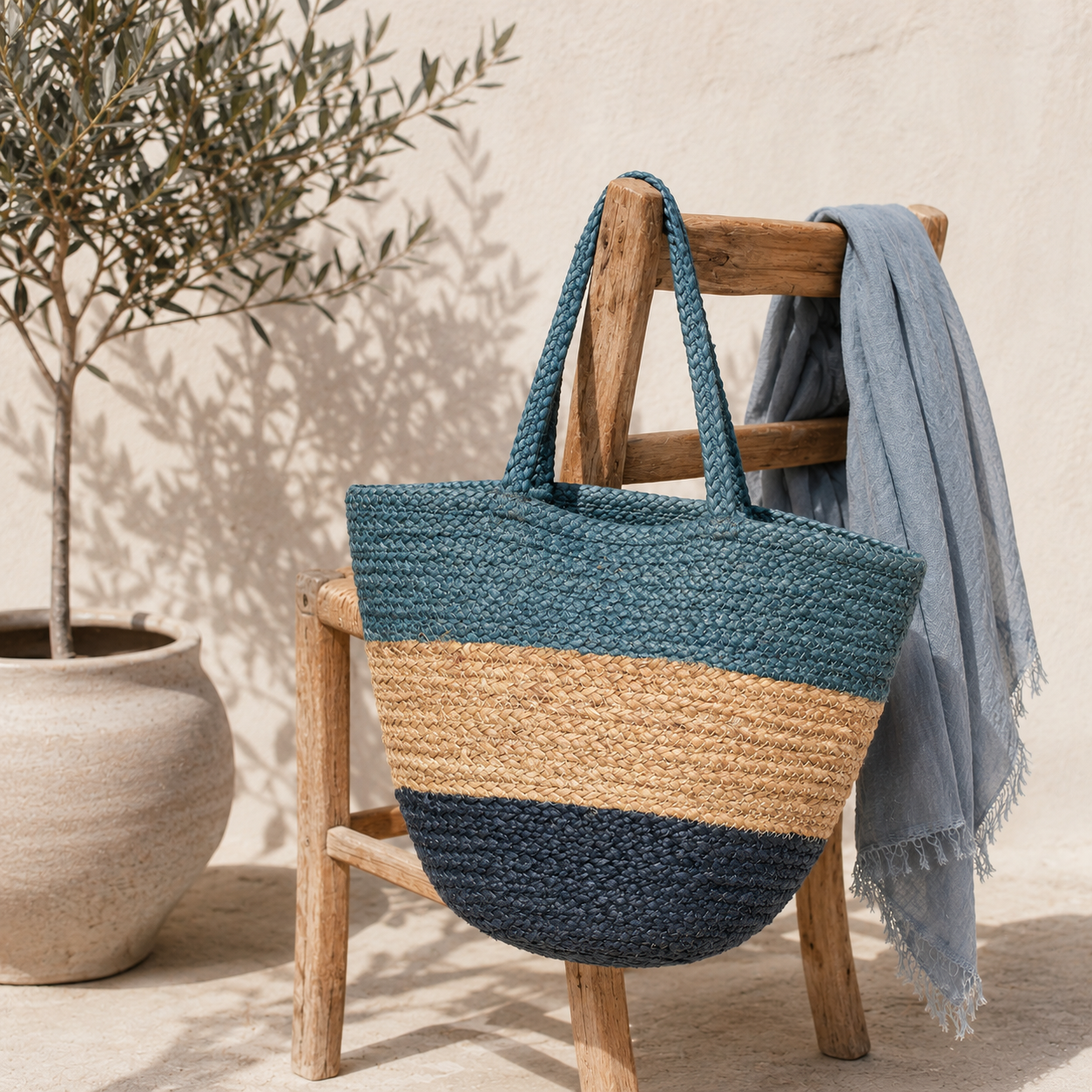 aegean bloom jute bag aegean bloom jute bag